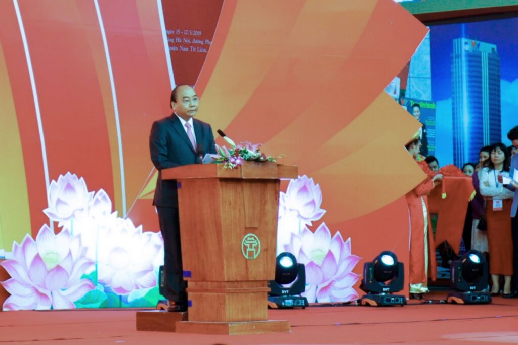Thủ tướng Nguyễn Xuân Phúc phát biểu tại Hội báo toàn quốc 2019